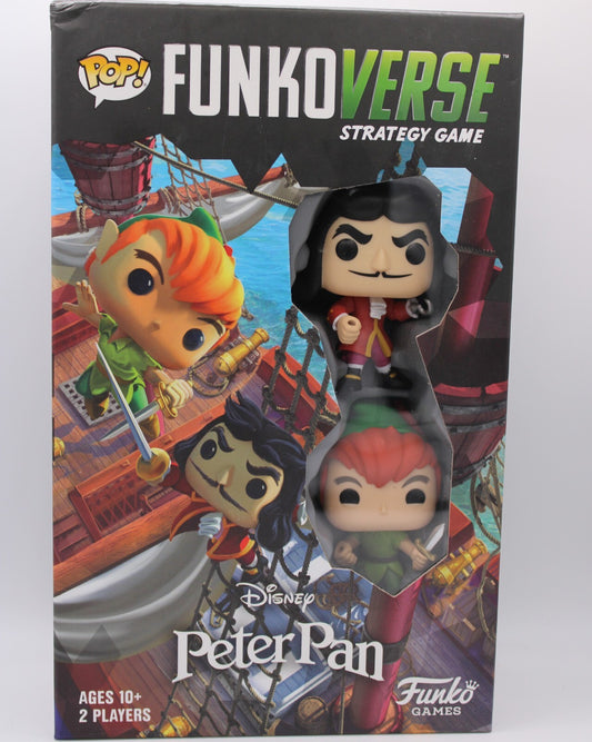 Funkoverse Strategy Game: Peter Pan 100 2-Pack (Captain Hook & Peter Pan)