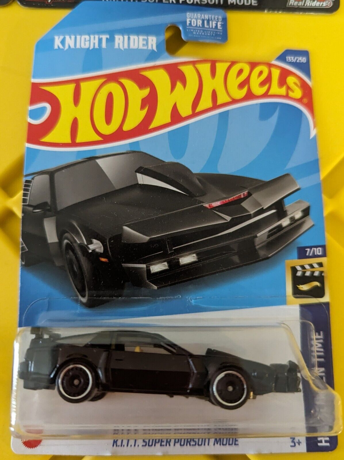 Hot Wheels Knight Rider K.I.T.T. Standard, Super Pursuit Mode, Concept Set of 4