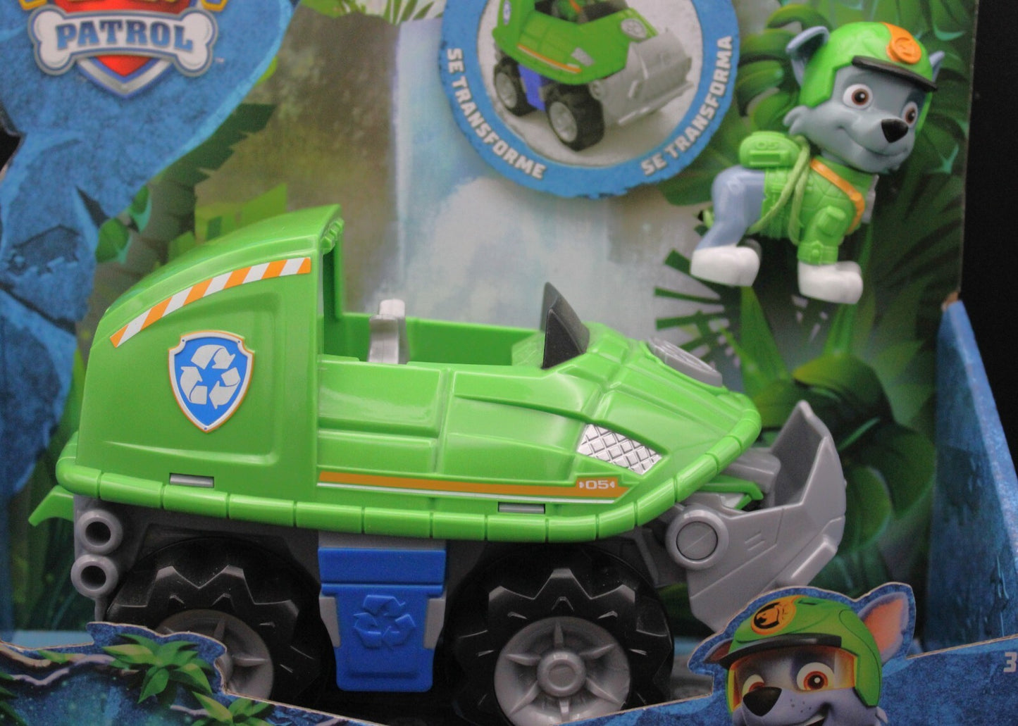 Paw Patrol Jungle Pups Rocky’s Turtle Vehicle 2024 Paw Patrol Rocky’s Turtle