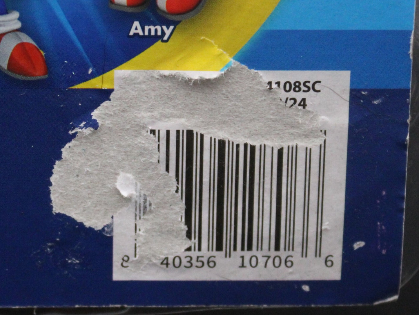 Sega Sonic The Hedgehog Tails Action Figure & 2 Collector Cards (Rough Package)