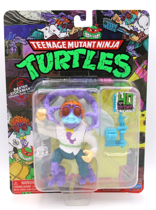 Teenage Mutant Ninja Turtles Baxter Stockman Retro Reissue Fig Package Blemishes
