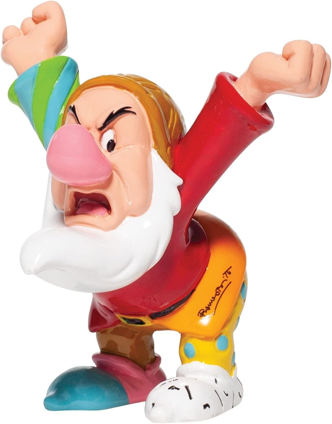 Disney By Britto Dwarf Grumpy Mini Figurine (2020) High Quality Stone Resin