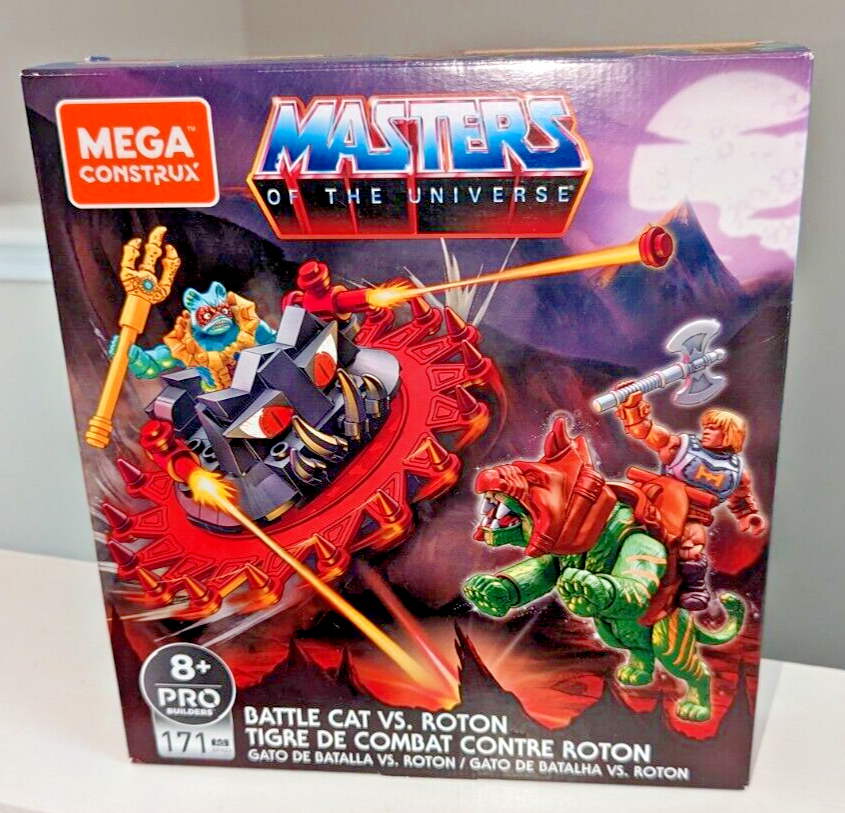 Mega Masters of the Universe Battle Cat Vs. Roton - 171 pcs - Brand New