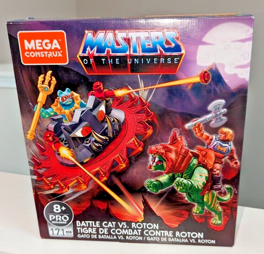 Mega Masters of the Universe Battle Cat Vs. Roton - 171 pcs - Brand New