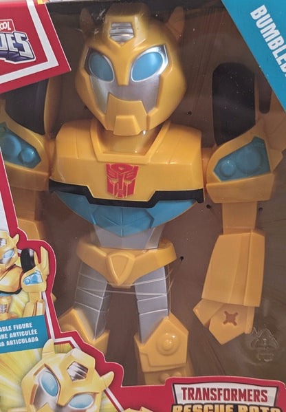 Transformers Rescue Bots Academy Mega Mighties Bumblebee 10-inch Action Figure