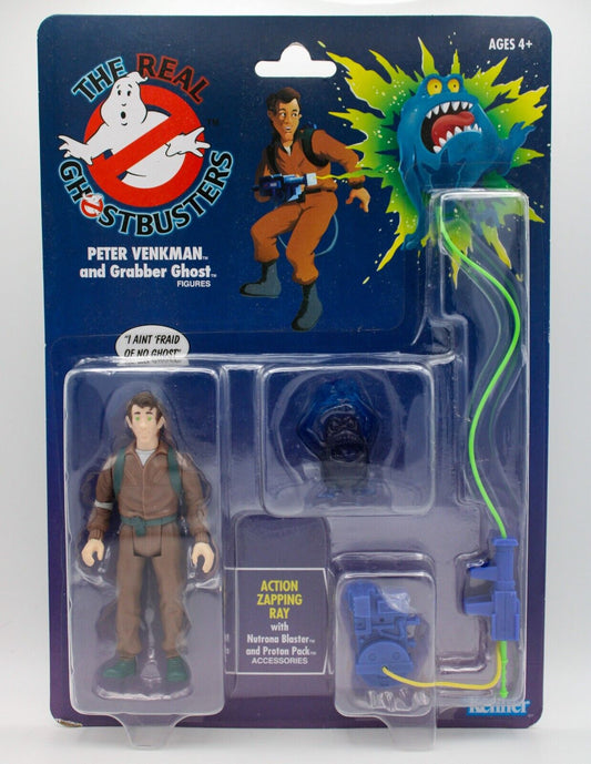 The Real Ghostbusters Kenner 2020 Peter Venkman And Grabber Ghost