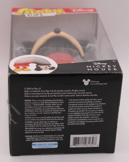 Just Play Slinky Flips Disney Mickey Mouse 6-inch Tall Slinky Figure Toy