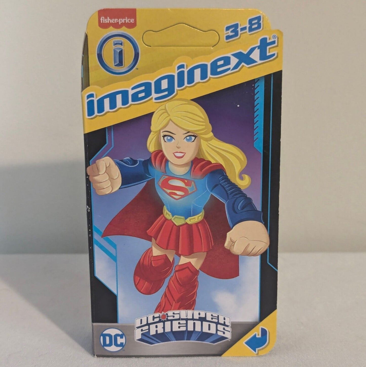 DC Super Friends Supergirl, Mr. Freeze, and Batman - Imaginext Figures