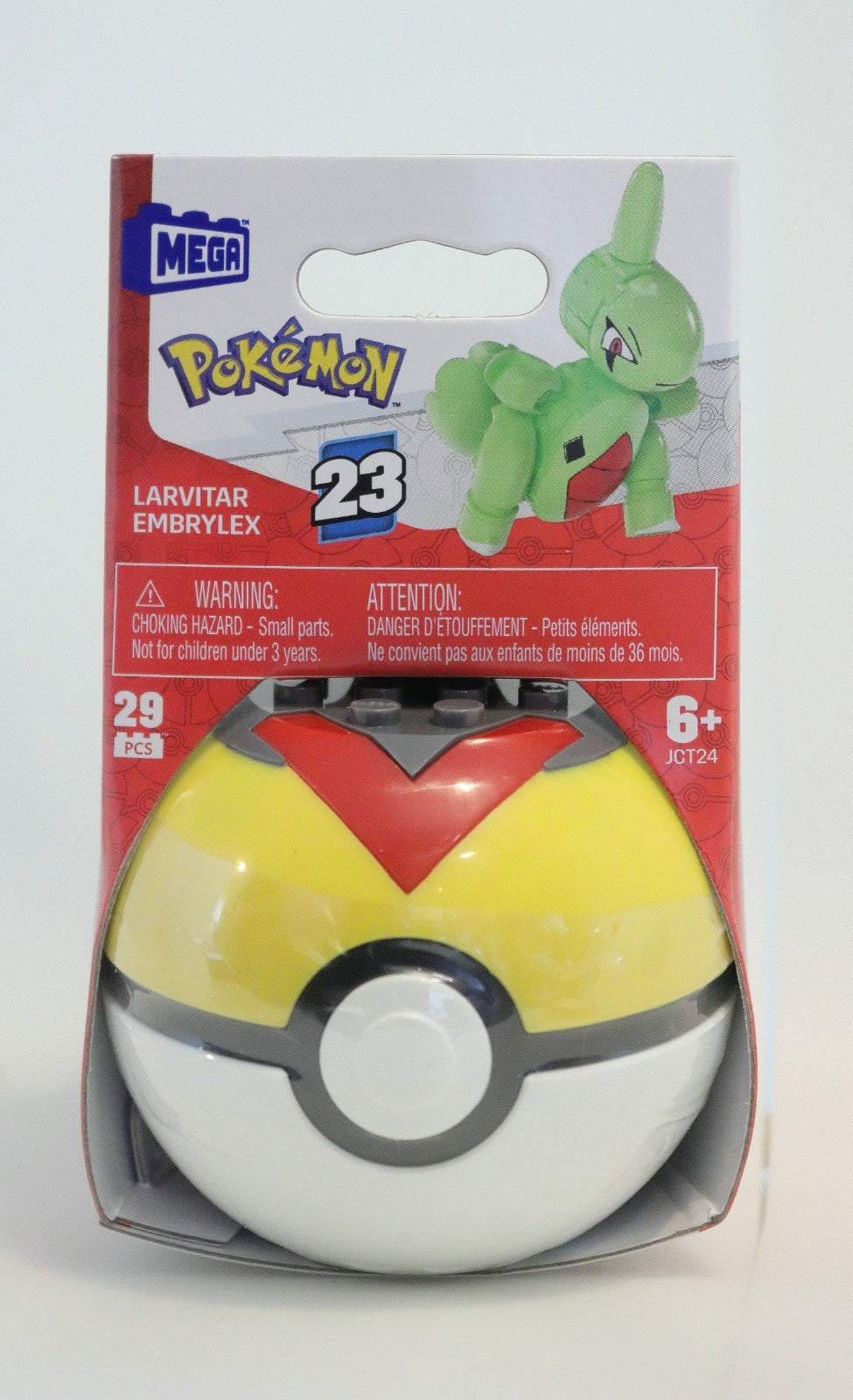 MEGA Construx Pokemon Srs 23 Lot of 5 Tinkatink Larvitar Fidough Wattrel Bidoof