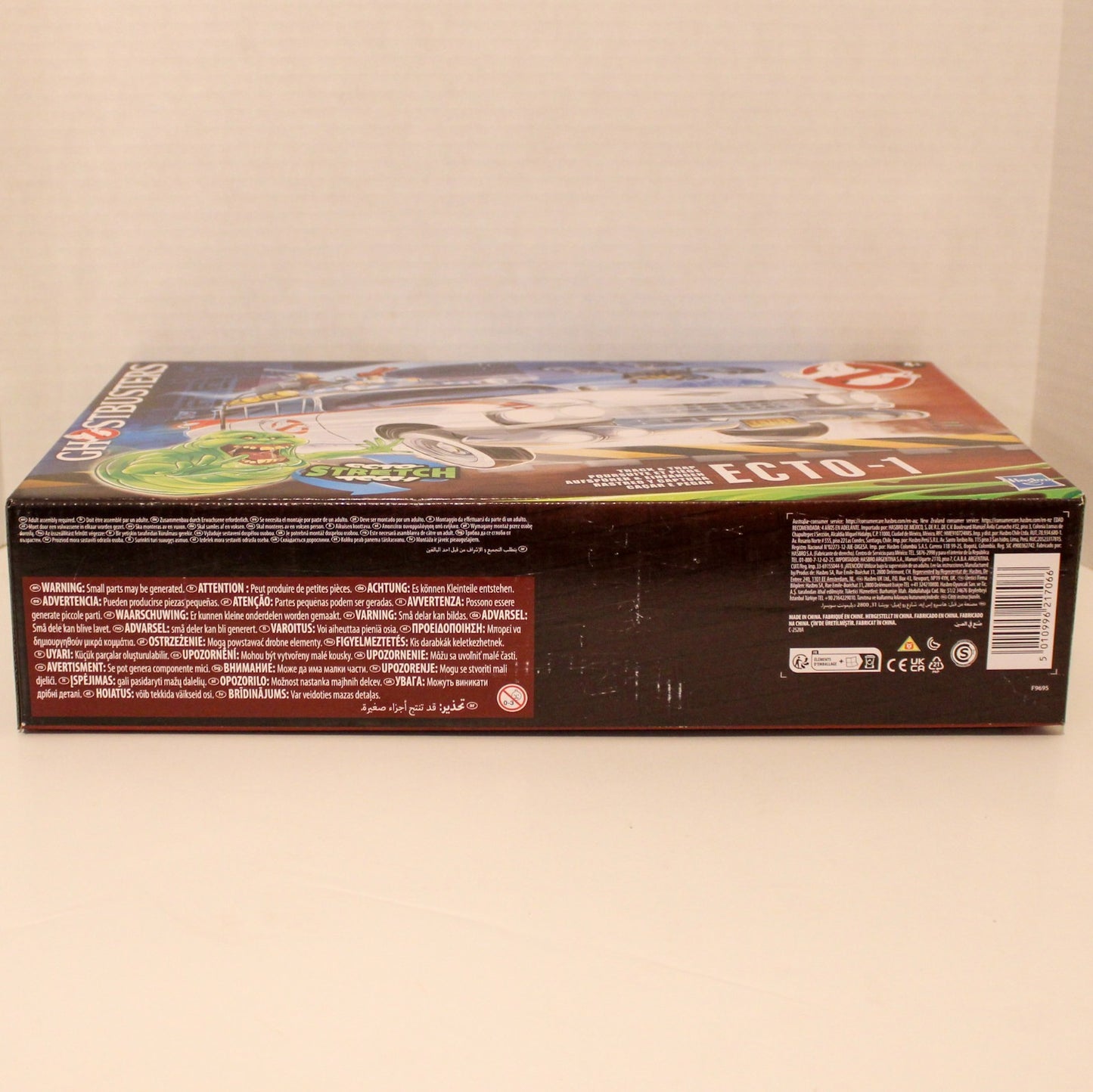 2024 Hasbro Ghostbusters Track & Trap Ecto-1 Vehicle with Stretch Tech Slimer