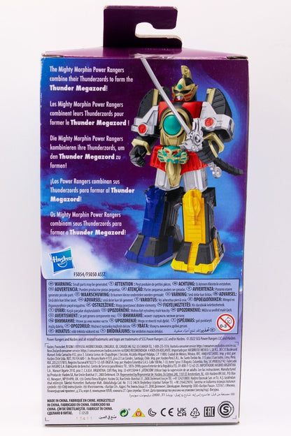 Mighty Morphin Power Rangers Thunder Megazord Retro VHS Style Action Figure 2022