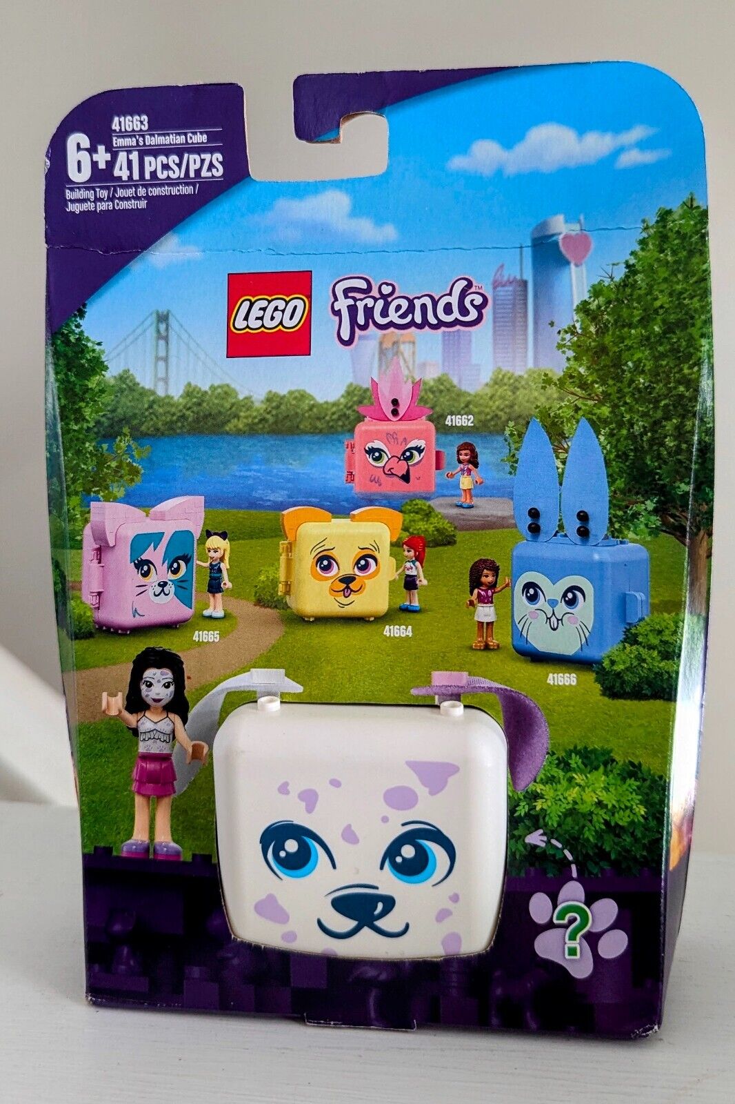 LEGO Friends Emma’s Dalmatian Cube 41663 Building Kit (41 Pieces)