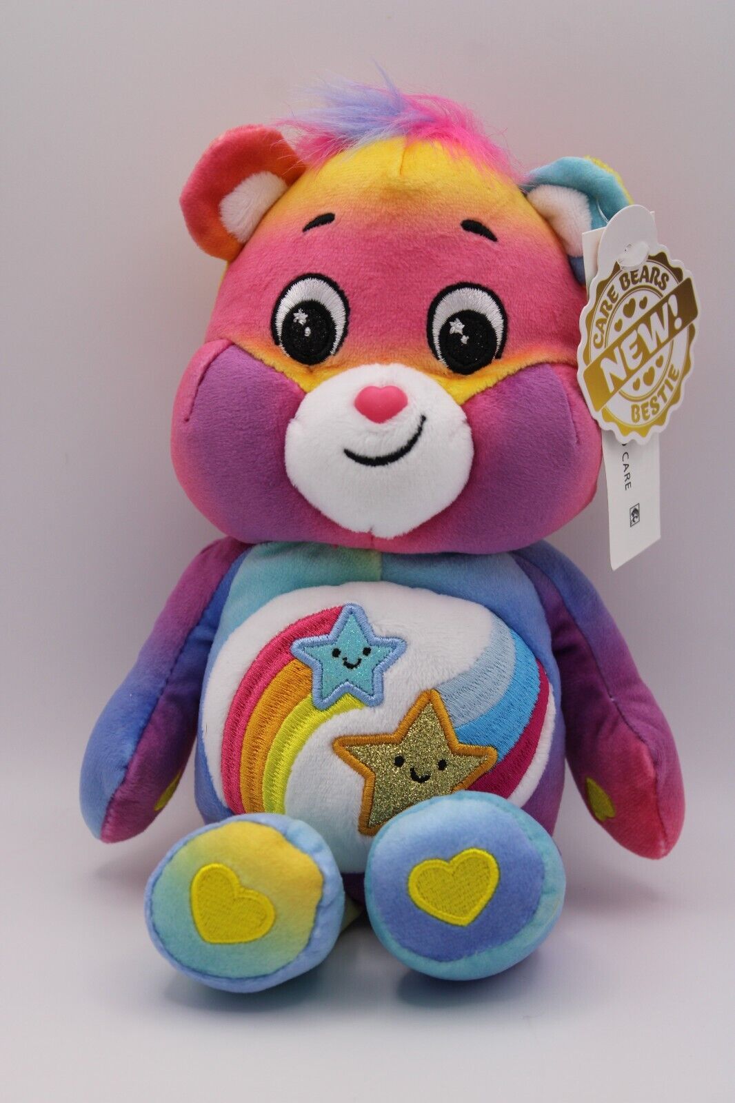 Care Bears Dare To Care Bear Glitter Belly Collectible Plush New with Tags