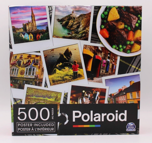 Spin Masters Polaroid - "Cruising Ireland" - 500 Pcs. Jigsaw Puzzle - 24" x 18".