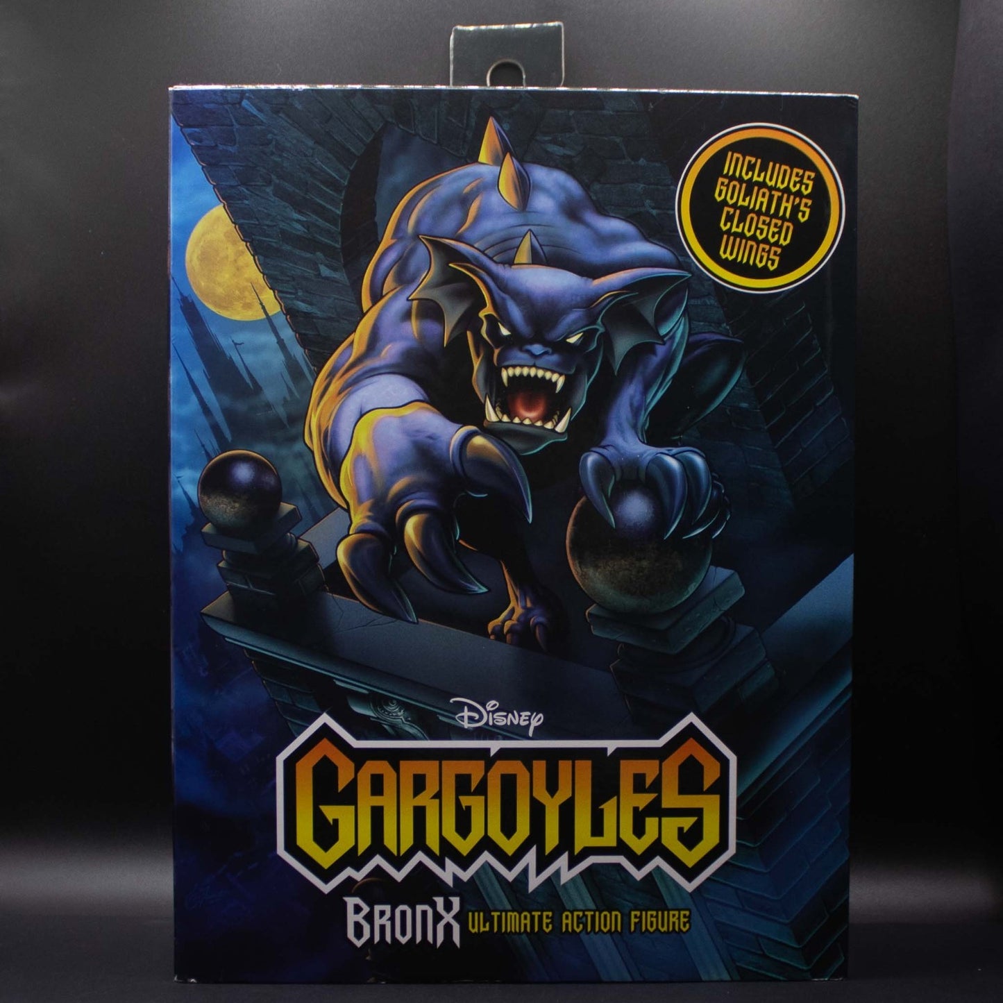 NECA Disney Gargoyles Goliath and Ultimate Bronx Action Figures