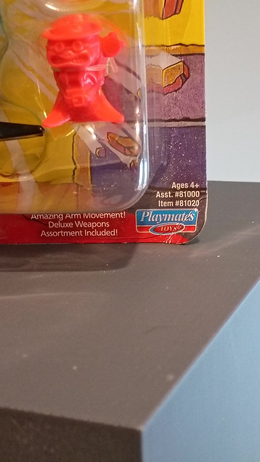 Teenage Mutant Ninja Turtles Retro Ray Fillet Action Figure Playmates TMNT