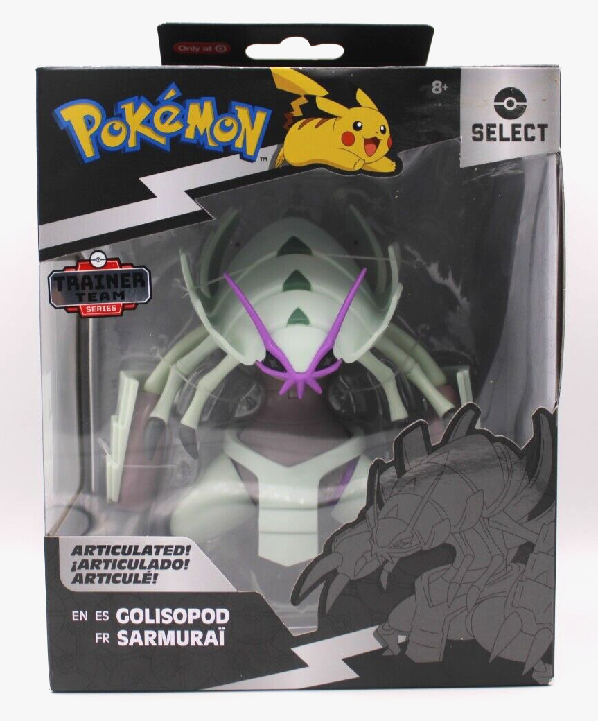 Pokemon Select Golisopod Jazwares Articulated Figure Trainer Teams Series 8