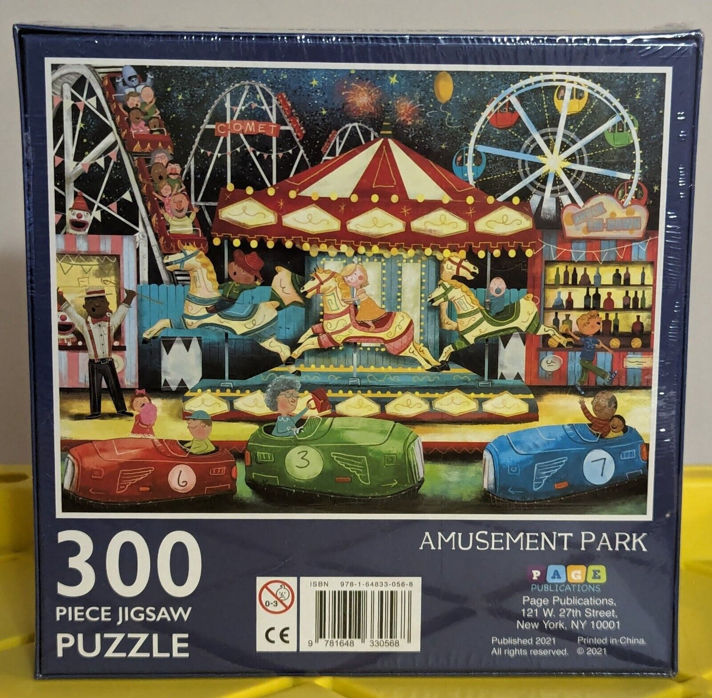 Page Publications Collection Amusement Park Jigsaw Puzzles 300 Pieces Kids Adult