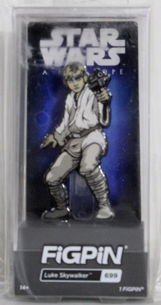 FiGPiN Star Wars A New Hope Luke Skywalker #699 Enamel Pin