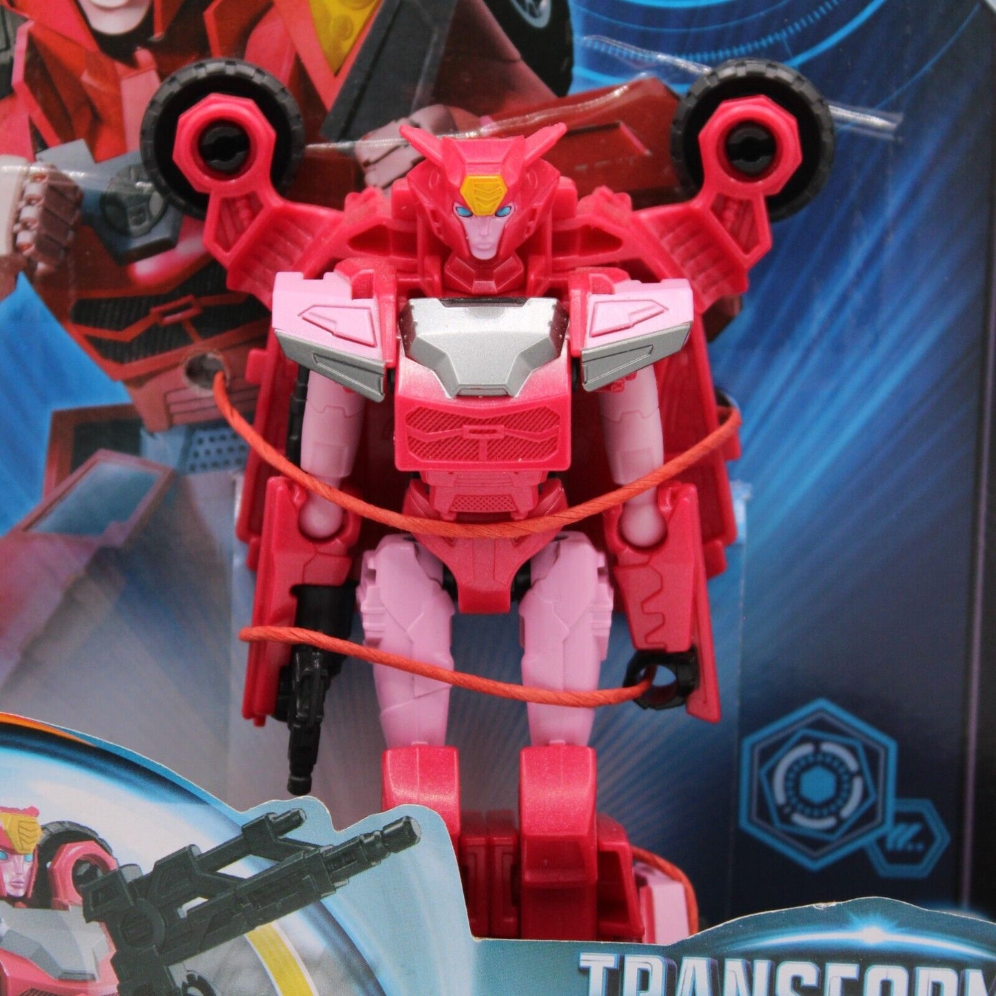 Transformers EarthSpark Warrior Class Elita-1 Action Figure Hasbro