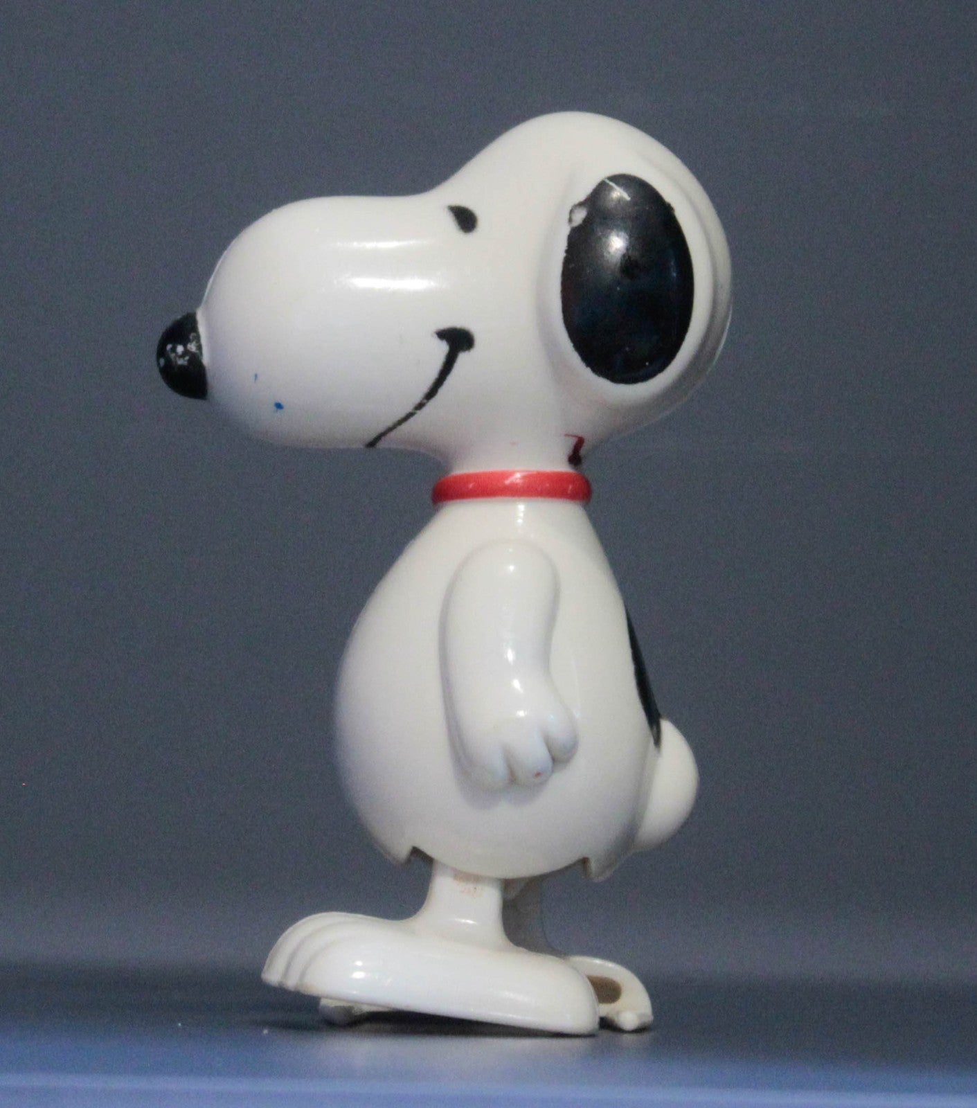 Lot of  Vintage Wind Up Toys 2 x Snoopy (Peanuts) 1 x Smurf Non-Working Pieces