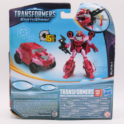 Transformers EarthSpark Warrior Class Elita-1 Action Figure Hasbro