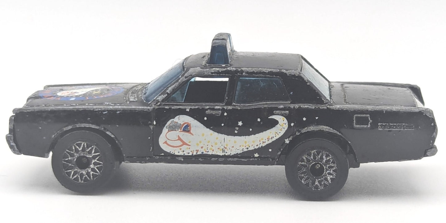 Mercury Welcome Back Hailey's Comet 1978 Matchbox Lesney Vintage Black Car