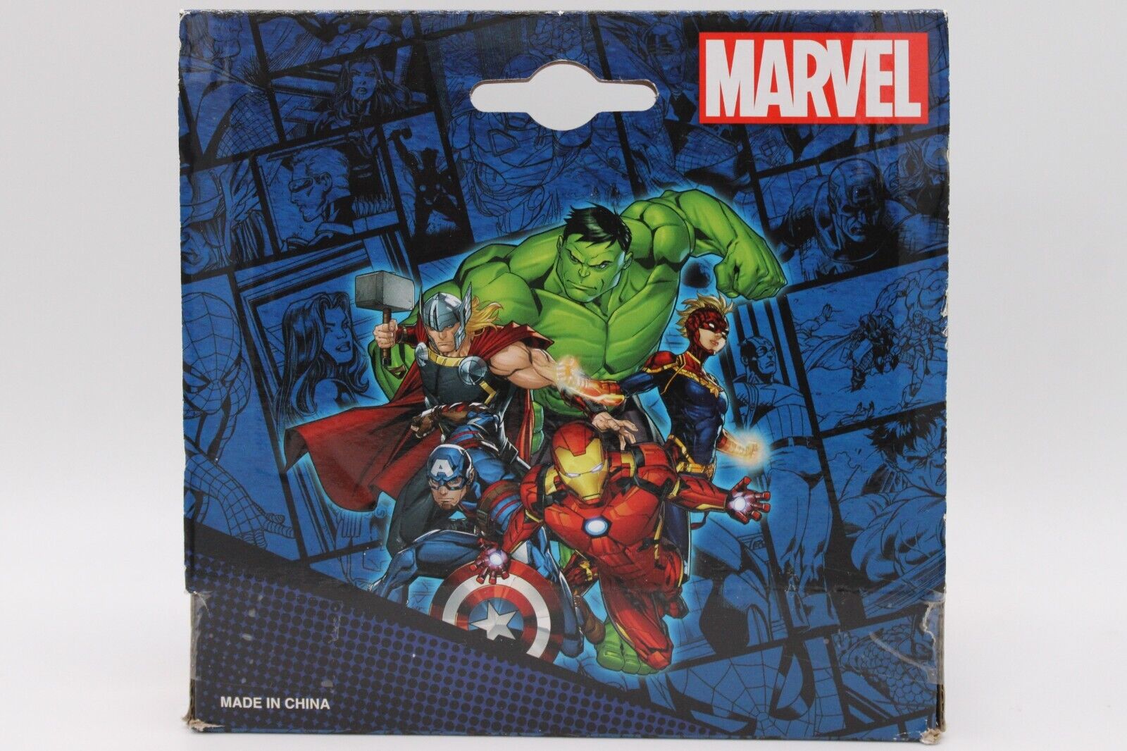 Marvel Avengers Earth Shockers GM Jeep Die-Cast Monster Truck Pull-Back Power
