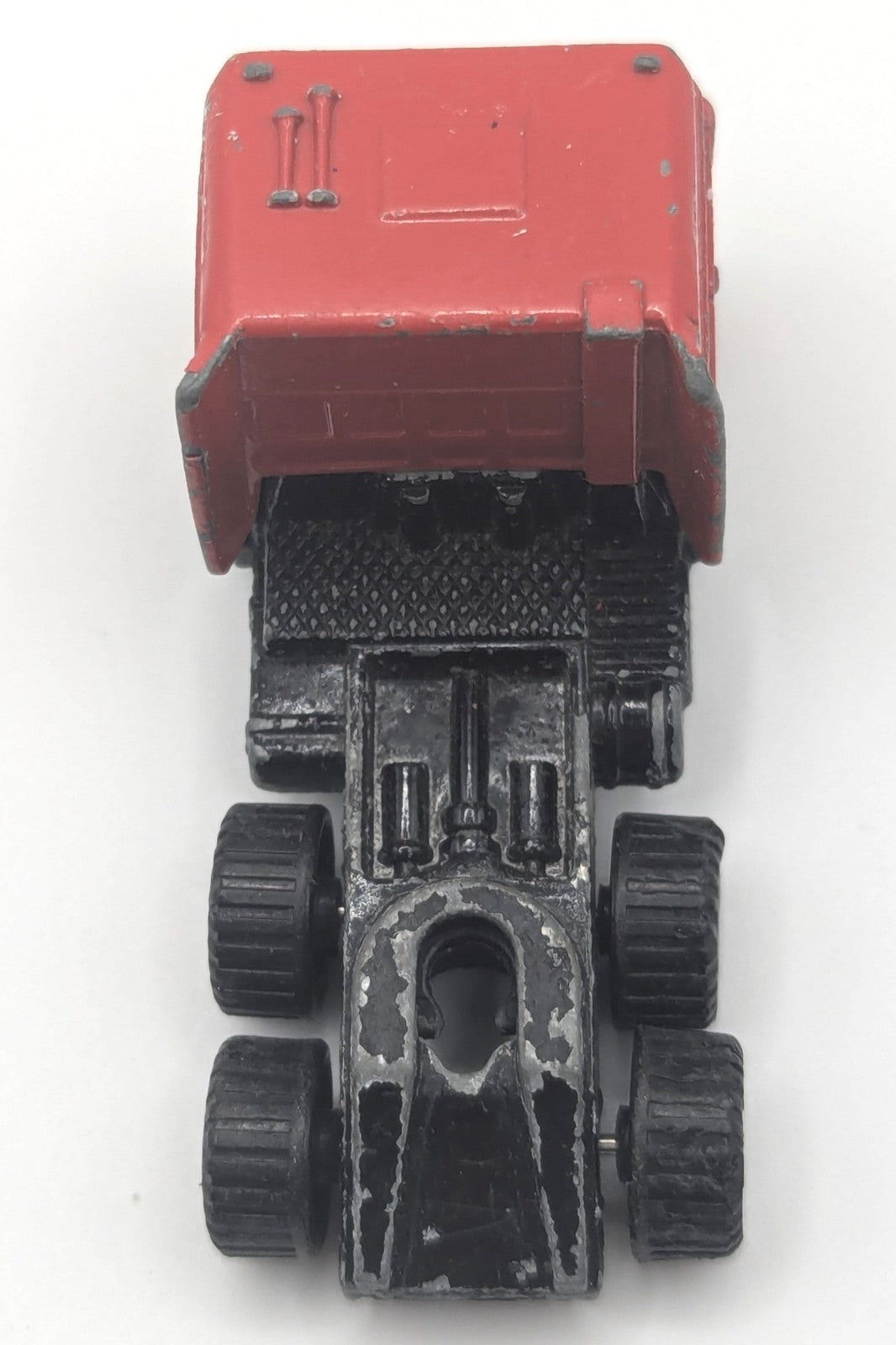 1987 Matchbox DAF Space Cab 3300 Ferrari Transporter Truck Trailer Diecast 1:86