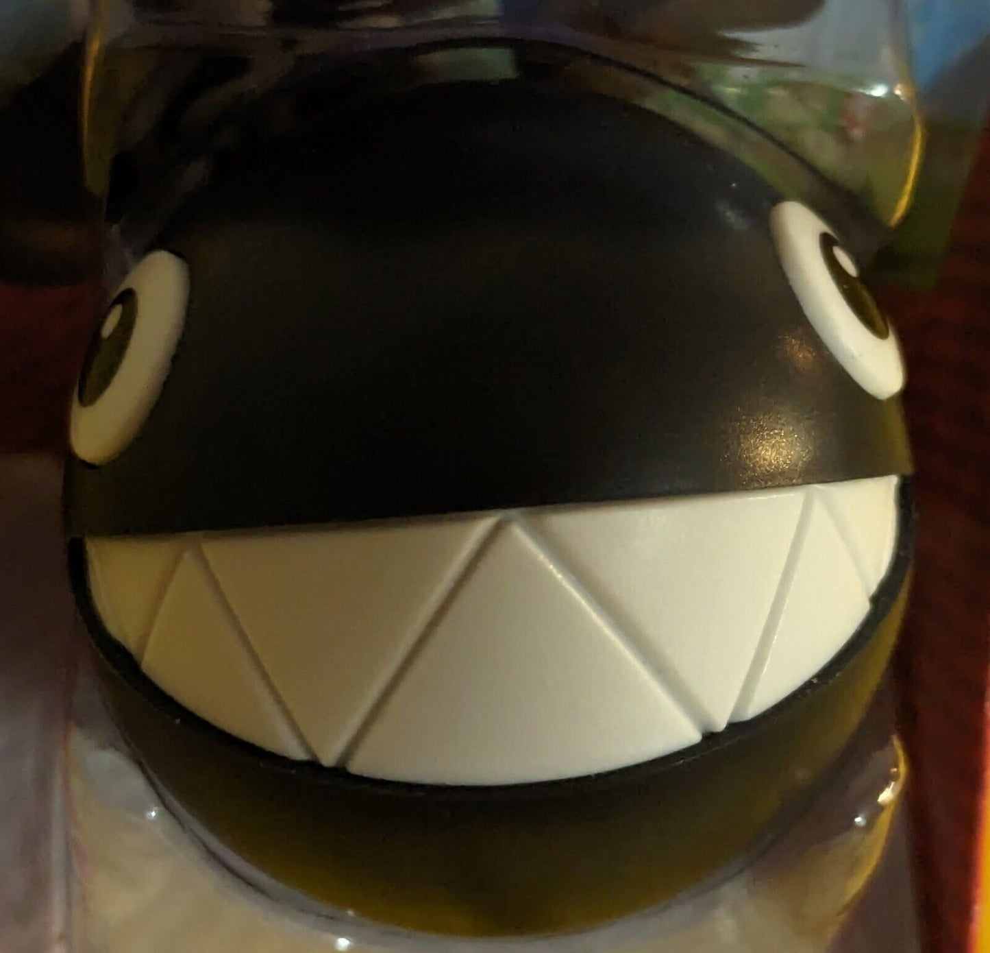 Super Mario Chain Chomp 2.5 inch Figures by JAKKS Pacific Checklane Packaging