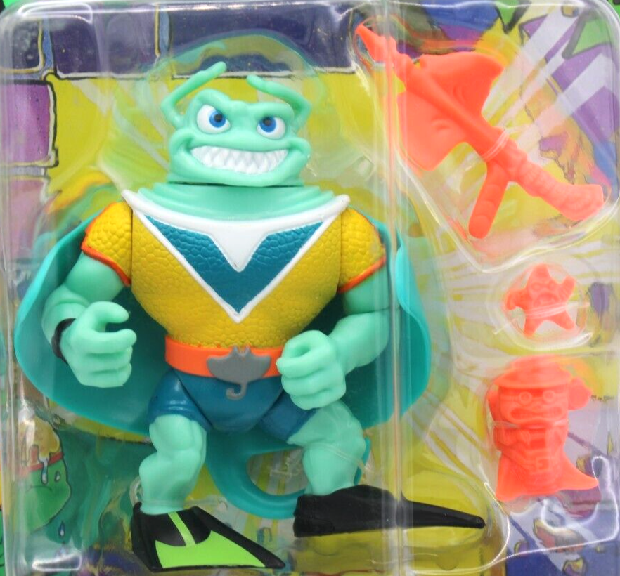 Teenage Mutant Ninja Turtles Retro Ray Fillet Action Figure Playmates TMNT