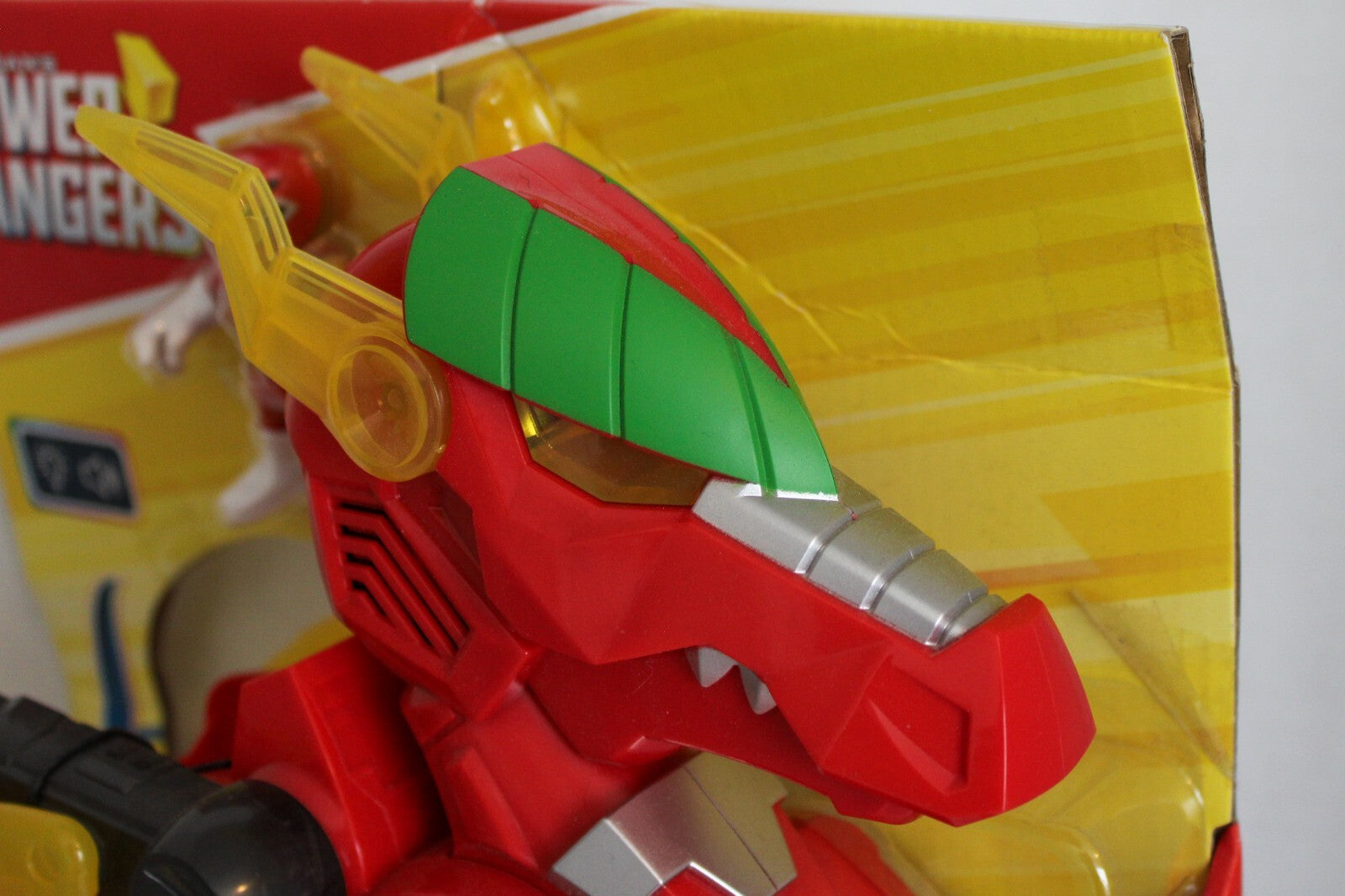 Power Rangers - Dragon Thunderzord & Red Ranger PlaySkool Heroes 14 Inch Figure