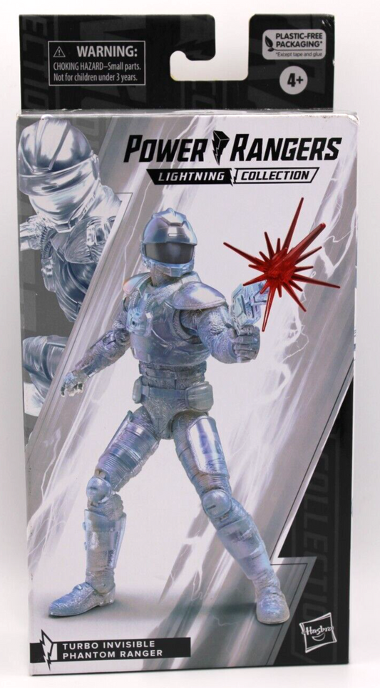 Power Rangers Lightning Collection Turbo Invisible Phantom Ranger 6 Inch Figure