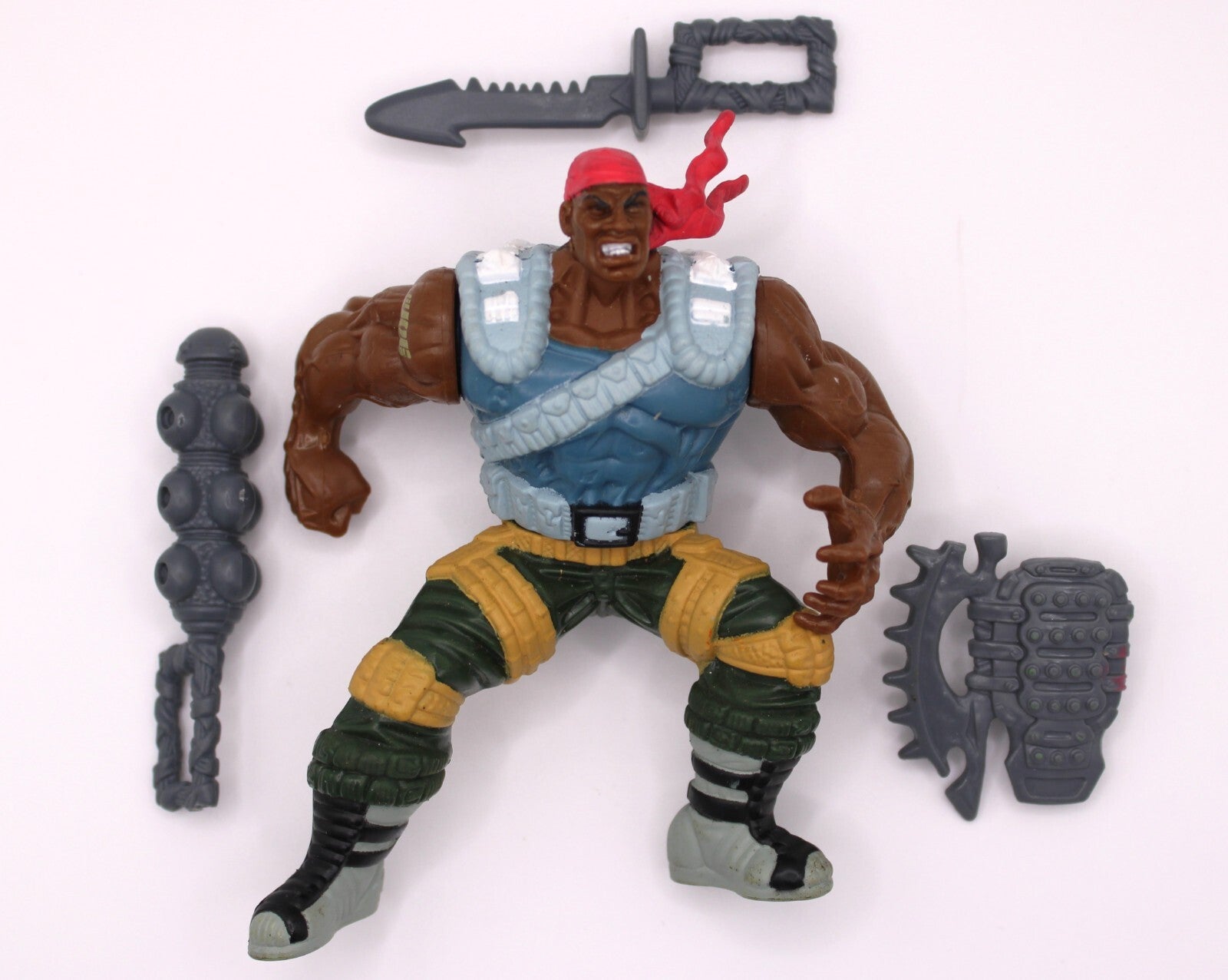 VTG 1995 Kenner GI Joe Extreme Freight Action Figure Complete Toy Accessories