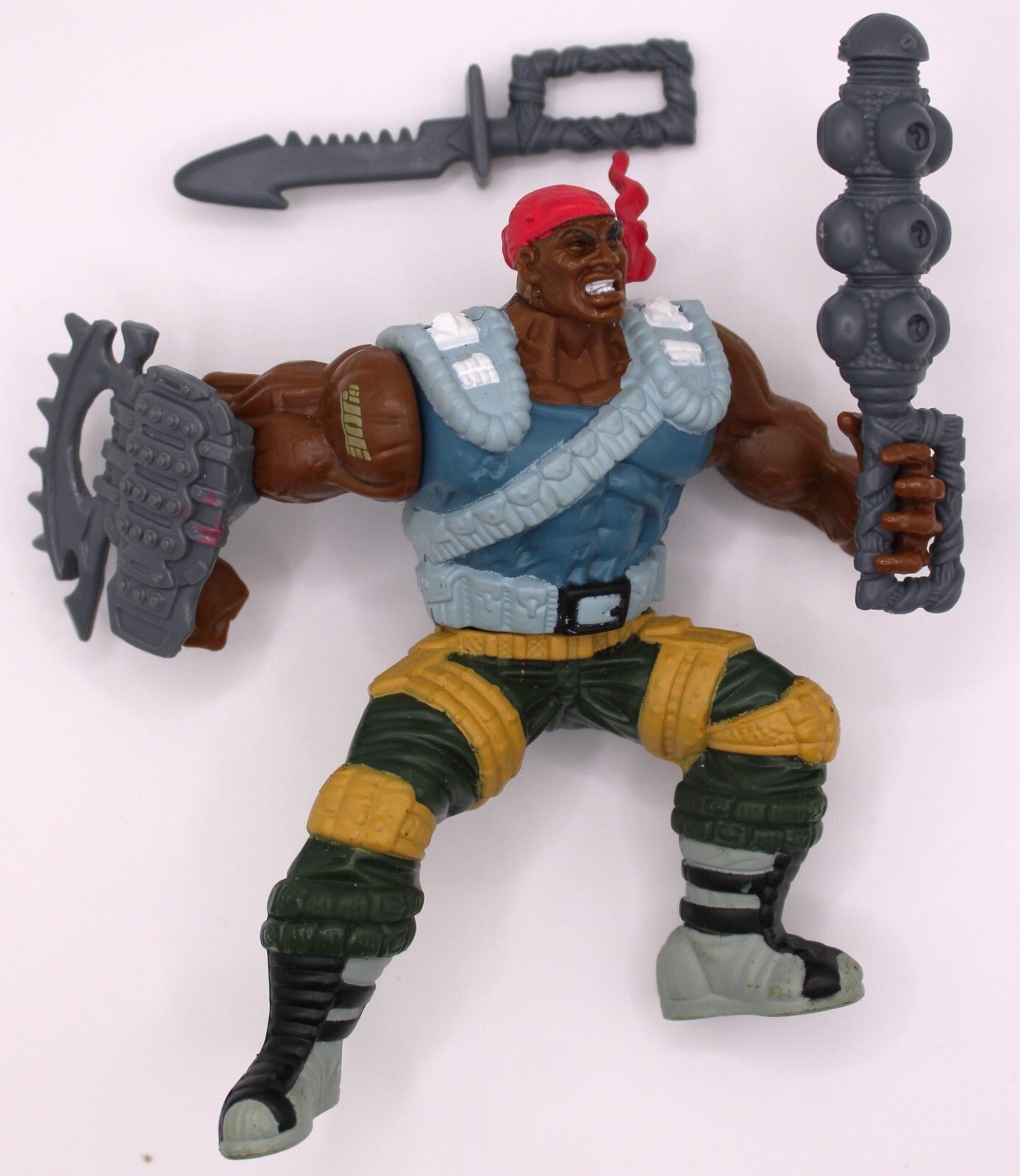 VTG 1995 Kenner GI Joe Extreme Freight Action Figure Complete Toy Accessories