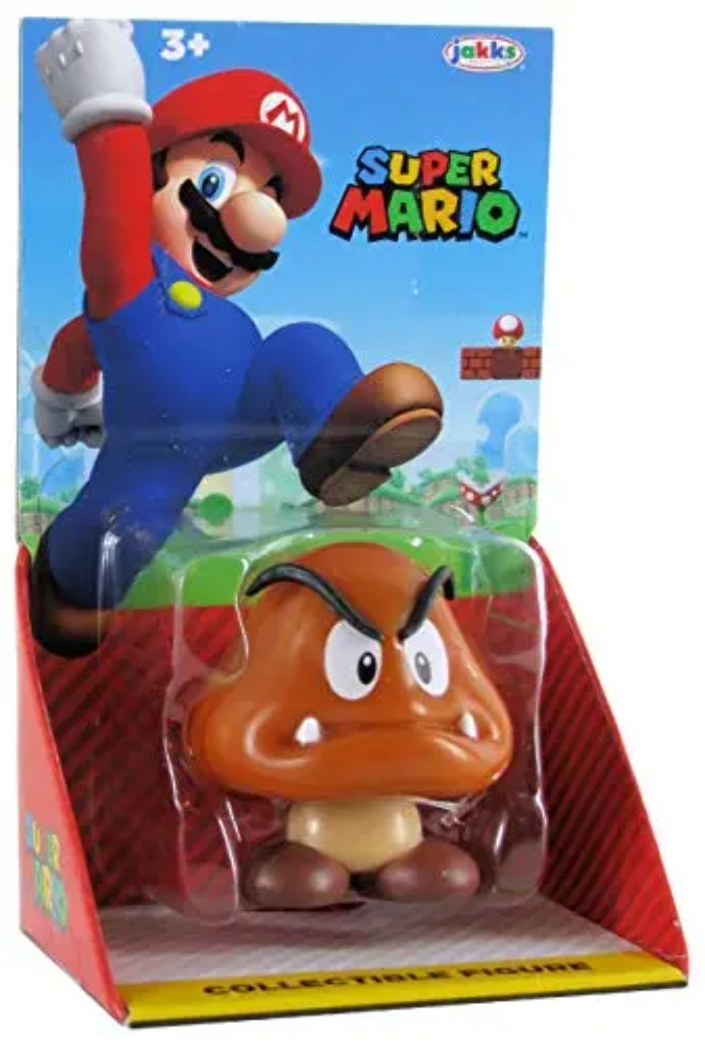 Super Mario Action Figure 2.5 Inch Goomba Collectible Toy