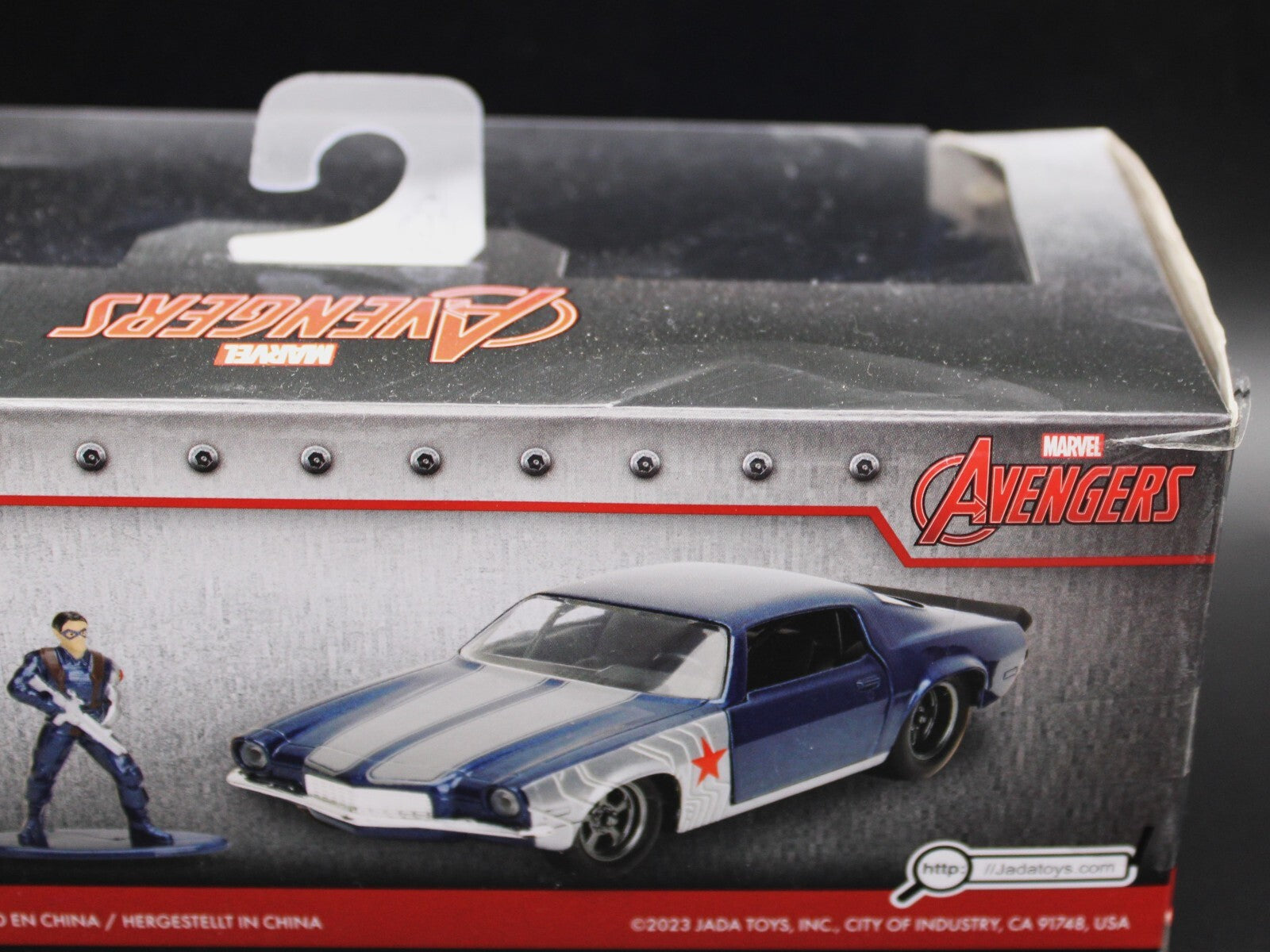 Jada Toys 1:32 Hollywood Rides Winter Soldier & 1973 Chevy Camaro Avengers