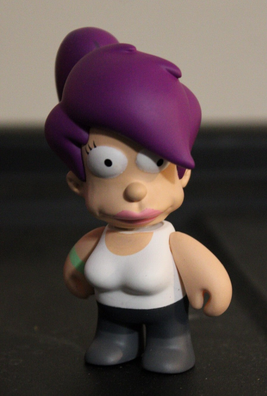 2 Eyed Leela Futurama Kidrobot Good News Everyone Series 3" Mystery Vinyl Figure