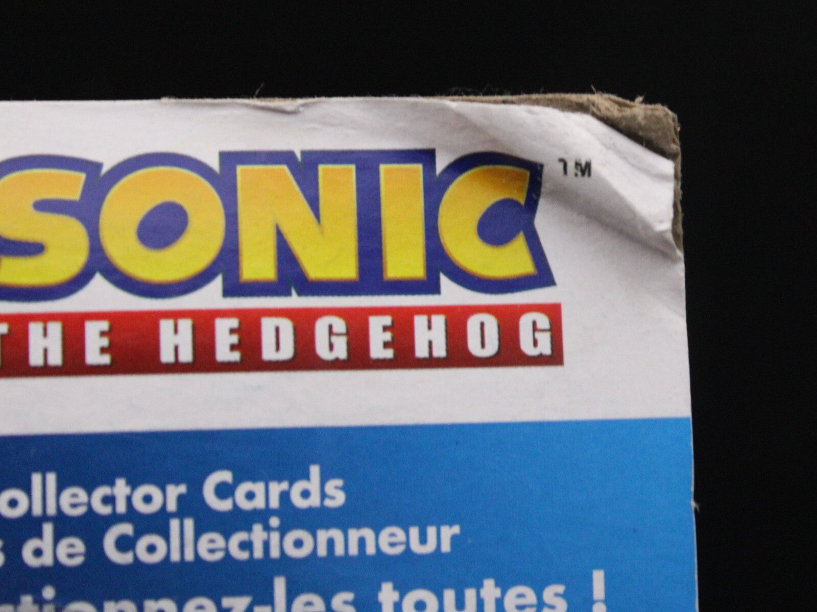 Sega Sonic The Hedgehog Tails Action Figure & 2 Collector Cards (Rough Package)