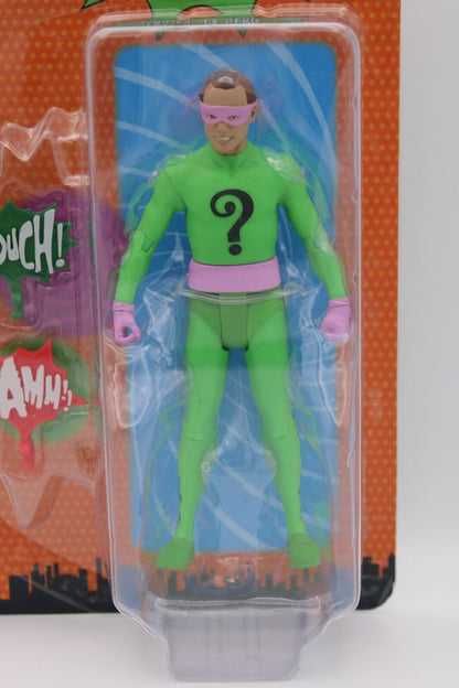 McFarlane Toys The Riddler Batman Classic TV Series Retro 6" Figure Slight Tear