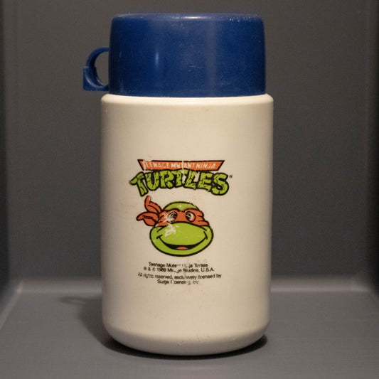 Vintage Teenage Mutant Ninja Turtles Thermos TMNT 1989 Raphael Mirage Studios