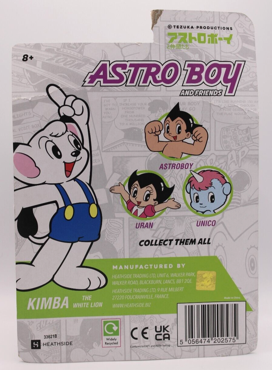 Heathside Astro Boy & Friends Astro Boy & Kimba  5.5" Figures (Rough Packaging)