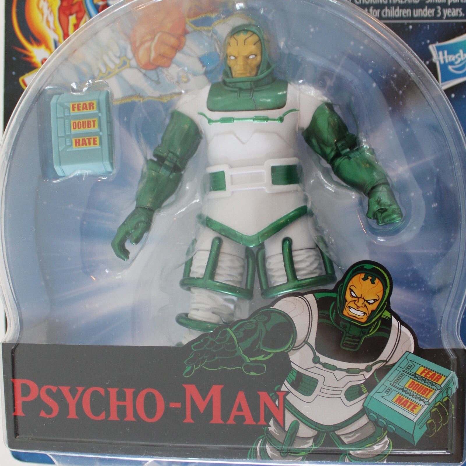 Pyscho Man Fantastic Four Hasbro Marvel Comics Retro Style 6 Inch Action Figure
