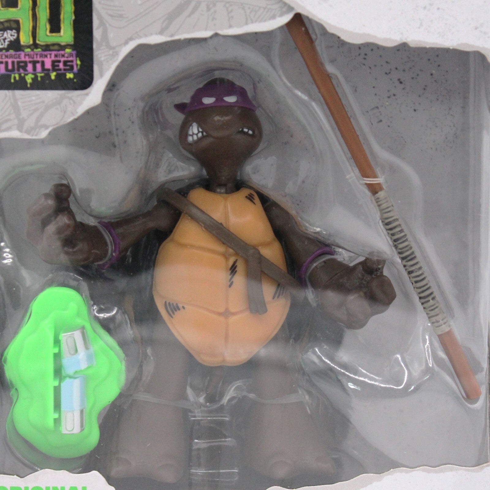 40 Years of Teenage Mutant Ninja Turtles Original Sketch Set of 4 Action Figures