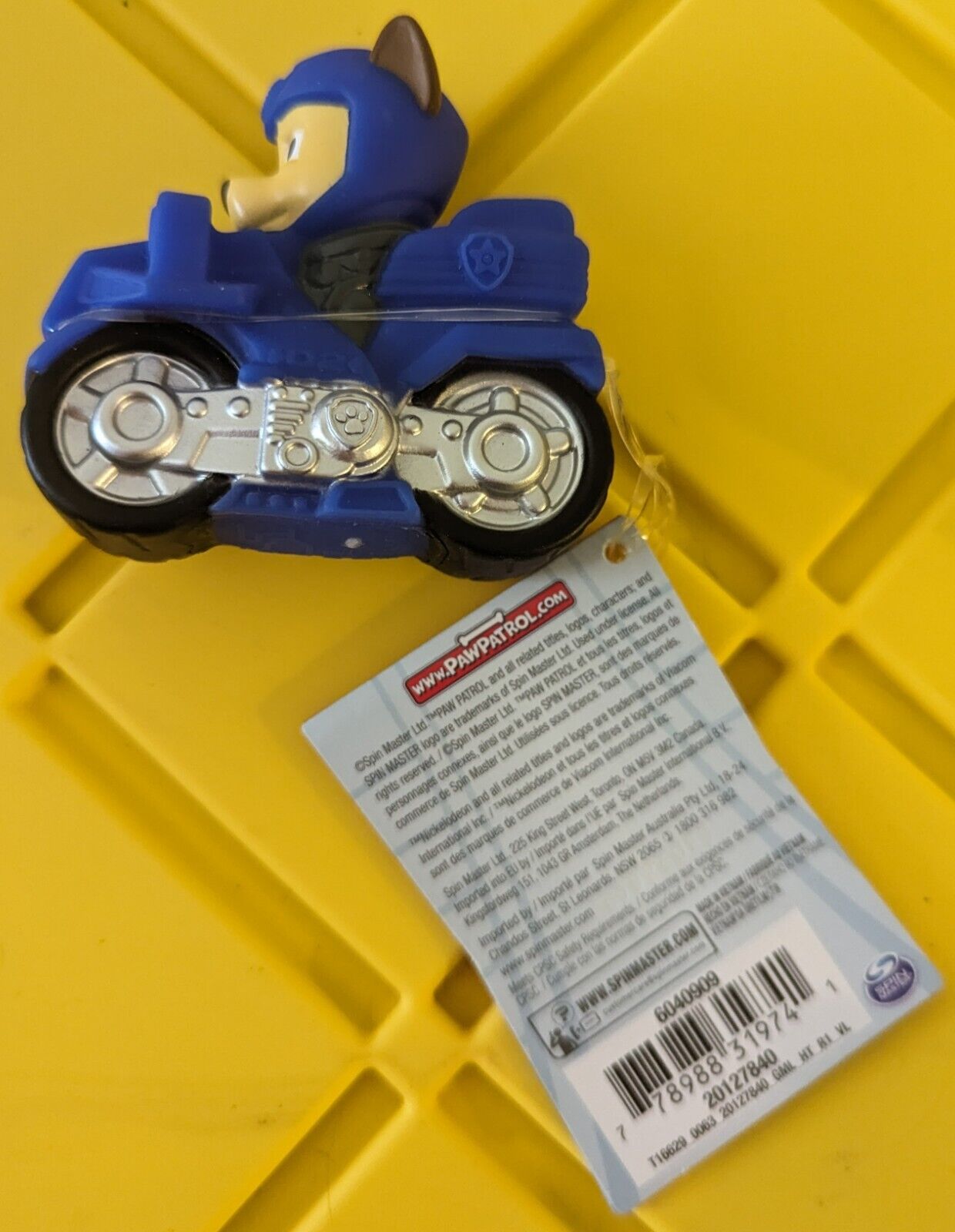 Paw Patrol Bath Squirter, Moto Pups Chase Bath Toy, New With Tag