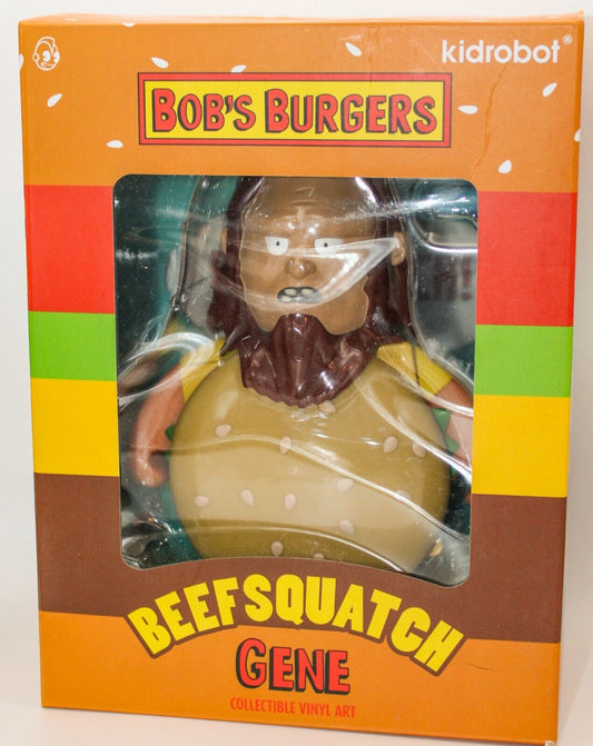 Bob's Burgers: Beefsquatch Medium 7 Inch Vinyl Figure by KIDROBOT Gene Belcher