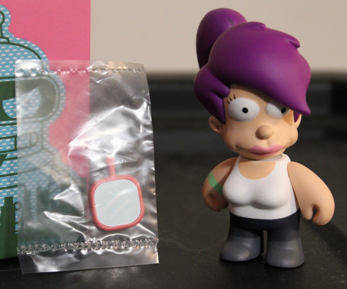 2 Eyed Leela Futurama Kidrobot Good News Everyone Series 3" Mystery Vinyl Figure