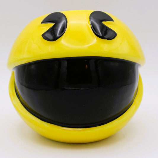 Pac-Man Shaped Ceramic Pencil / Pen Holder by Bioworld