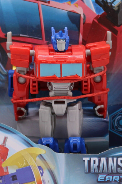 Transformers EarthSpark Warrior Class Optimus Prime Action Figure