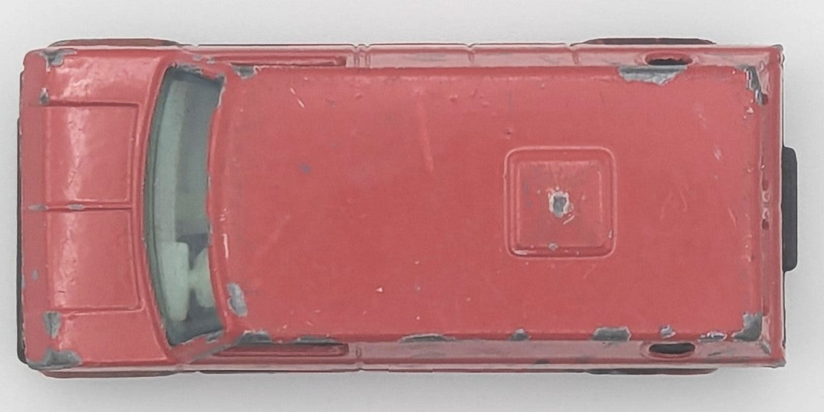 Vintage Red Van With Graphics Die Cast 1981 Universal Studios No. 1501